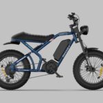 Ranger Retro retro electric bike side view Ranger Retro retro electric bike side view