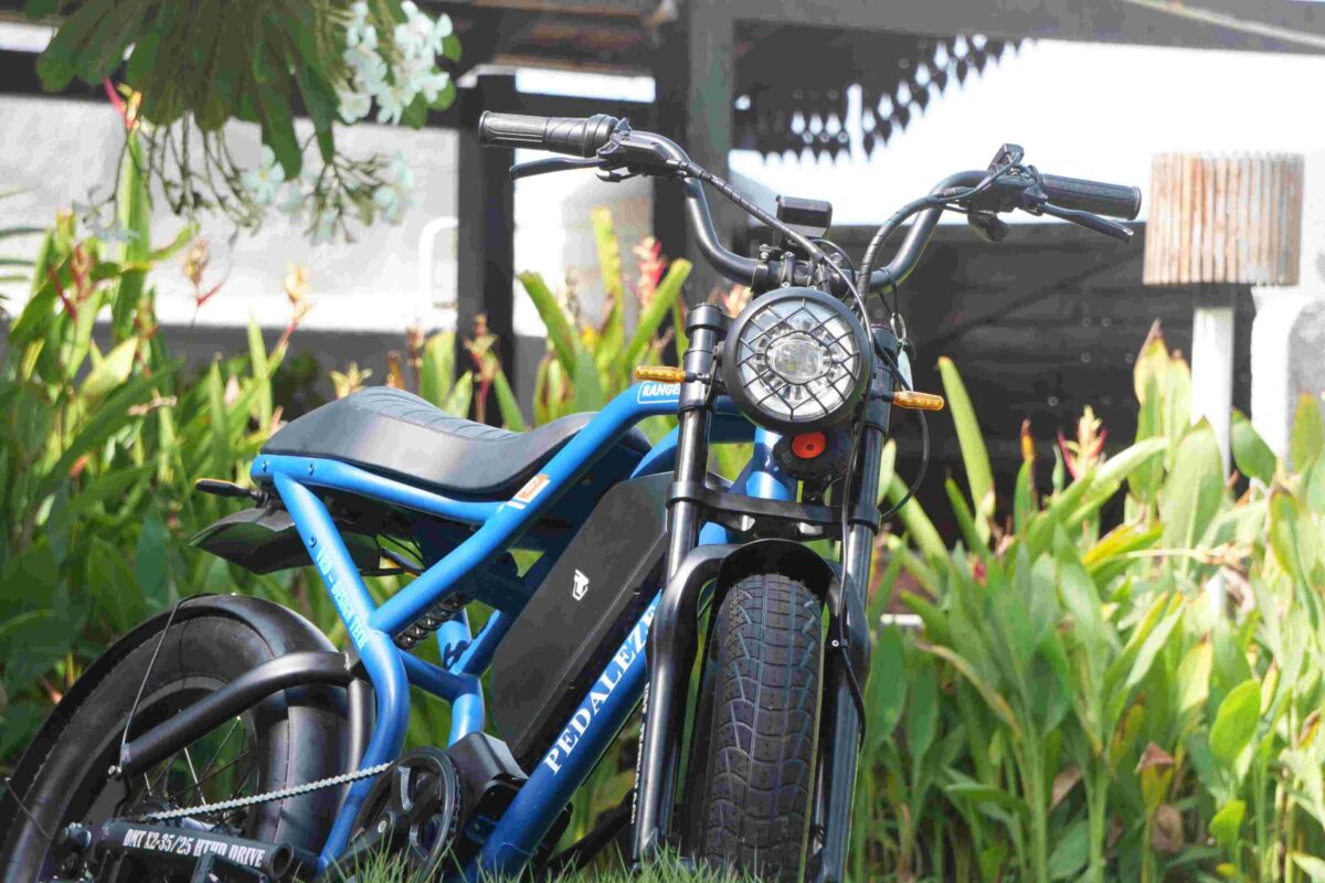Ranger Retro electric moped by Pedaleze