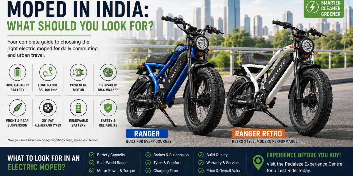 The best electric moped in India