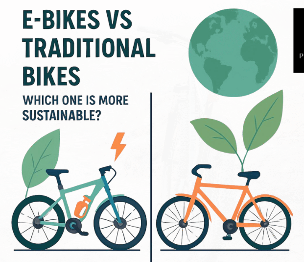 E-Bikes-vs-Traditional-Bikes by pedaleze