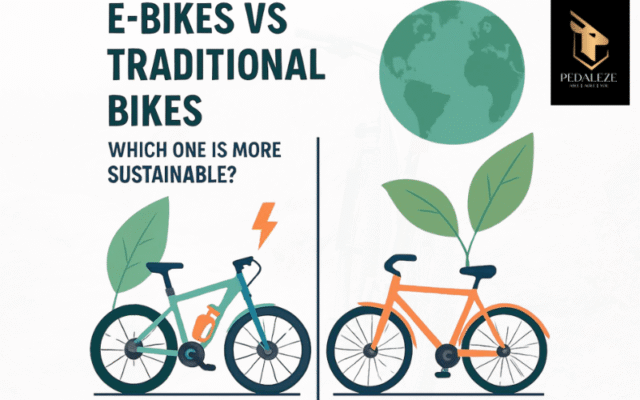 E-Bikes-vs-Traditional-Bikes by pedaleze
