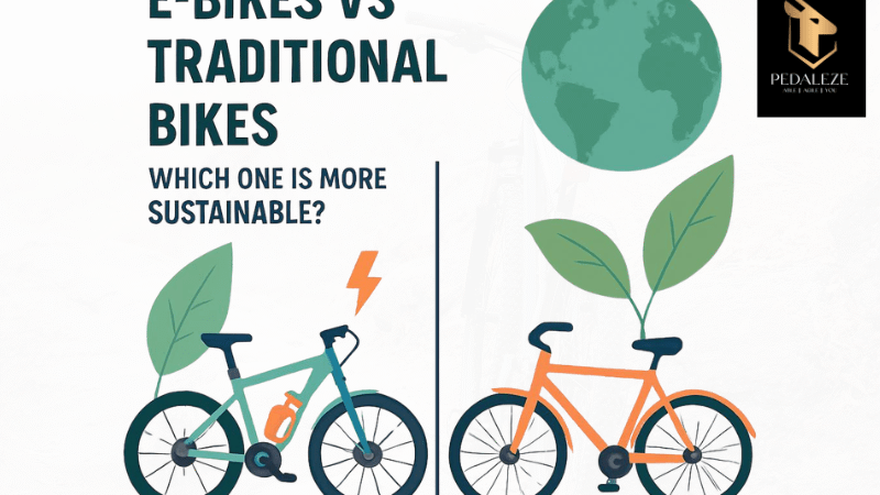 E-Bikes-vs-Traditional-Bikes by pedaleze